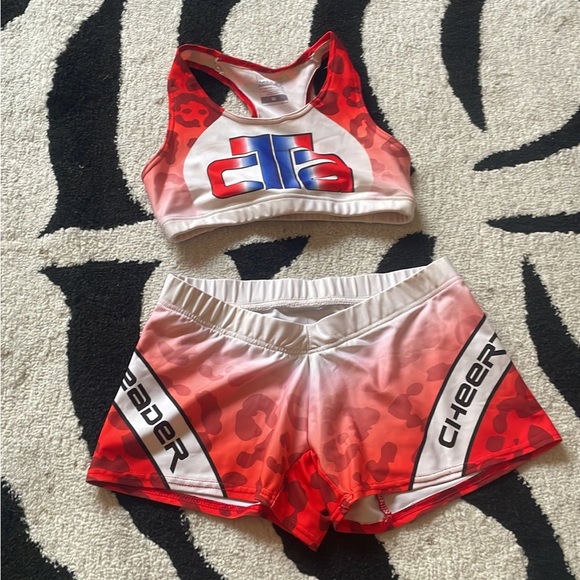 Cheertalk red matching practice set - Picture 1 of 3